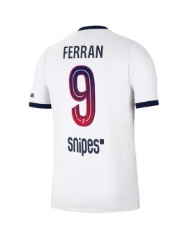 Paris Saint-Germain Ferran Torres #9 Replika Borta Kläder 2026-27 Kortärmad Paris Saint-Germain Ferran Torres #9 Replika Borta Kläder 2026-27 Kortärmad